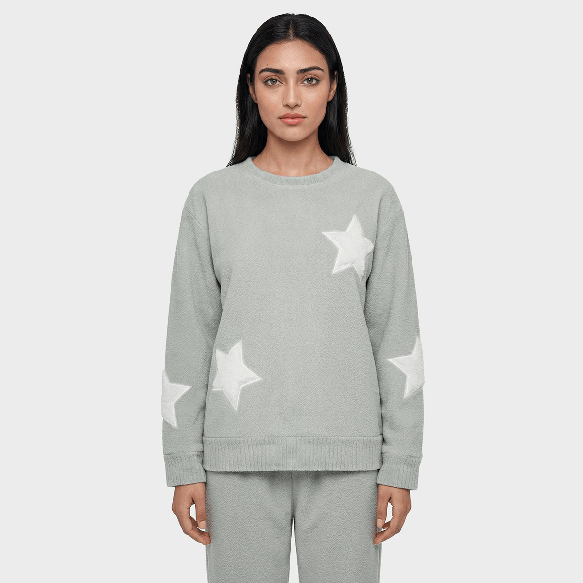 Ladies Grey Star Lounge Set from You Know Who's