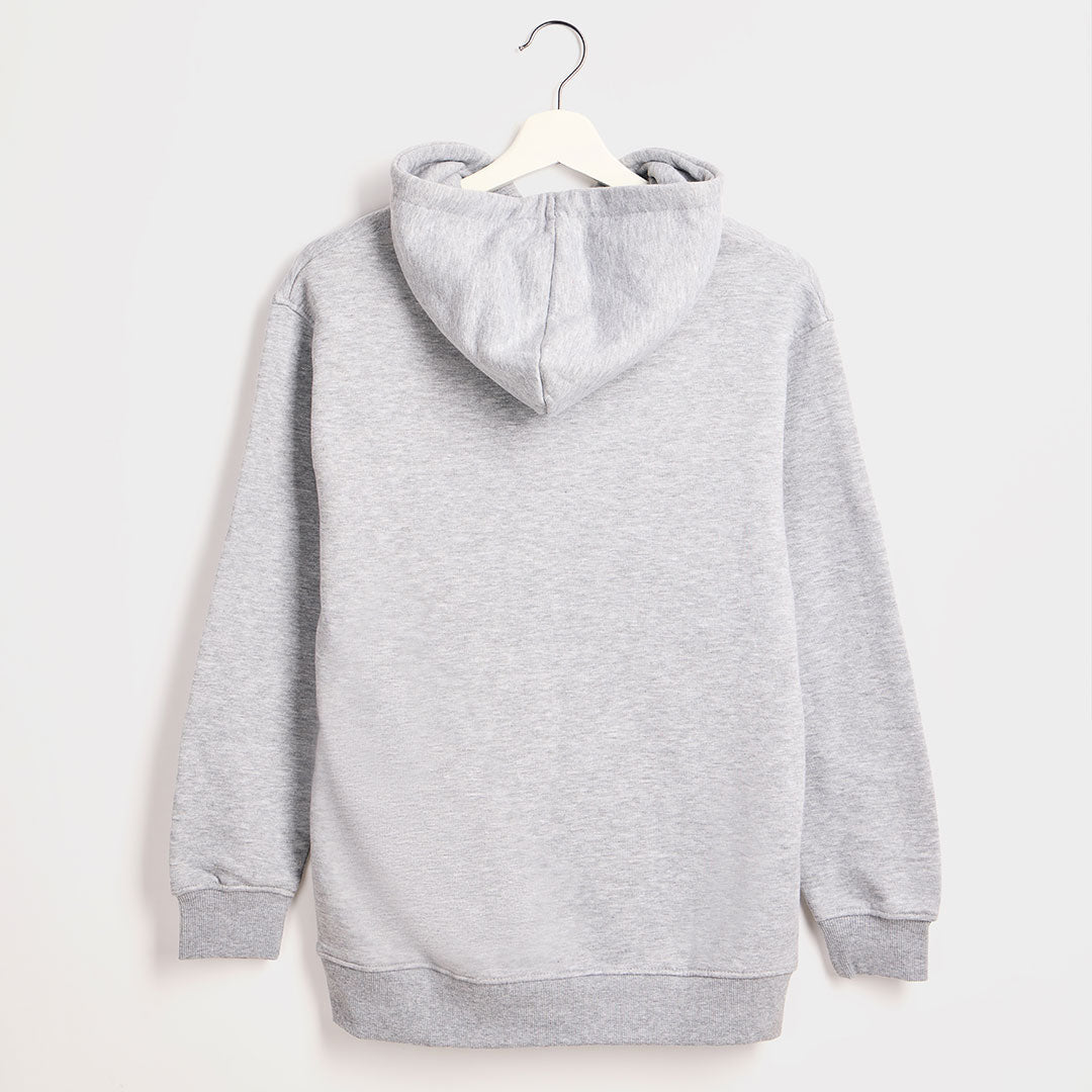 Ladies Grey Woman Slogan Hoodie from You Know Who's