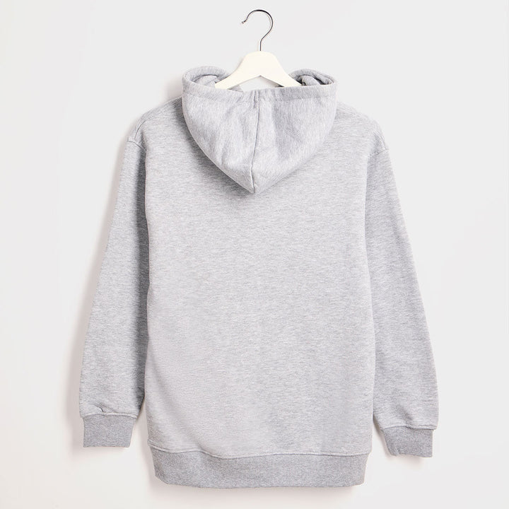 Ladies Grey Woman Slogan Hoodie from You Know Who's