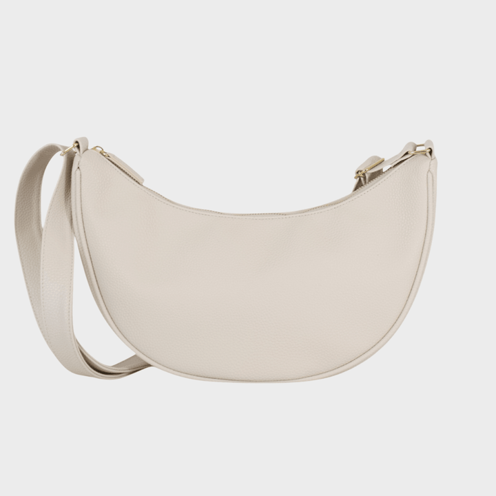 Ladies Half Moon Bag Cream from You Know Who's