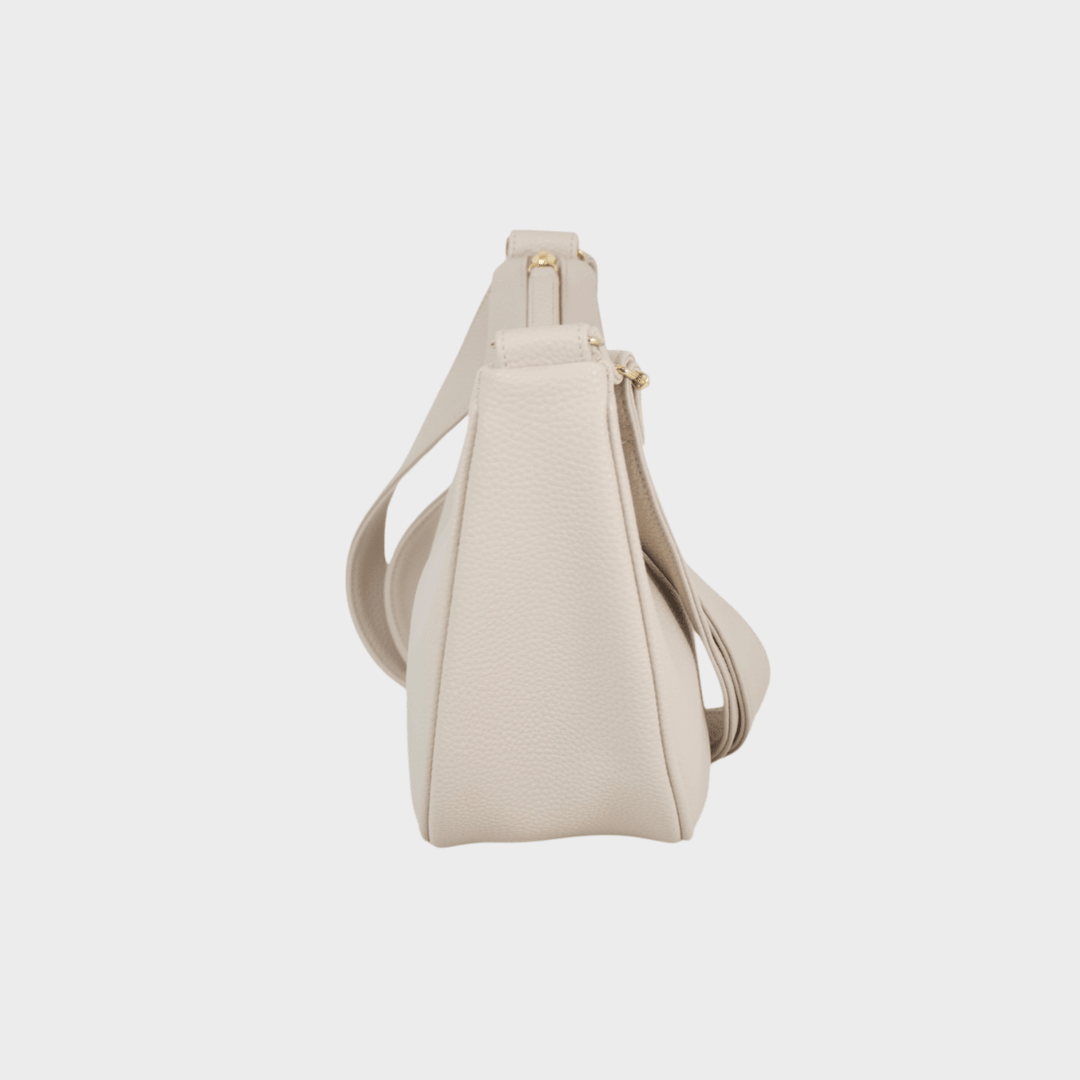 Ladies Half Moon Bag Cream from You Know Who's