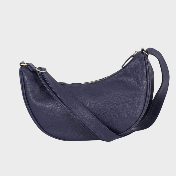 Ladies Half Moon Bag Navy from You Know Who's