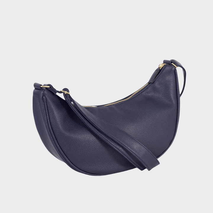 Ladies Half Moon Bag Navy from You Know Who's