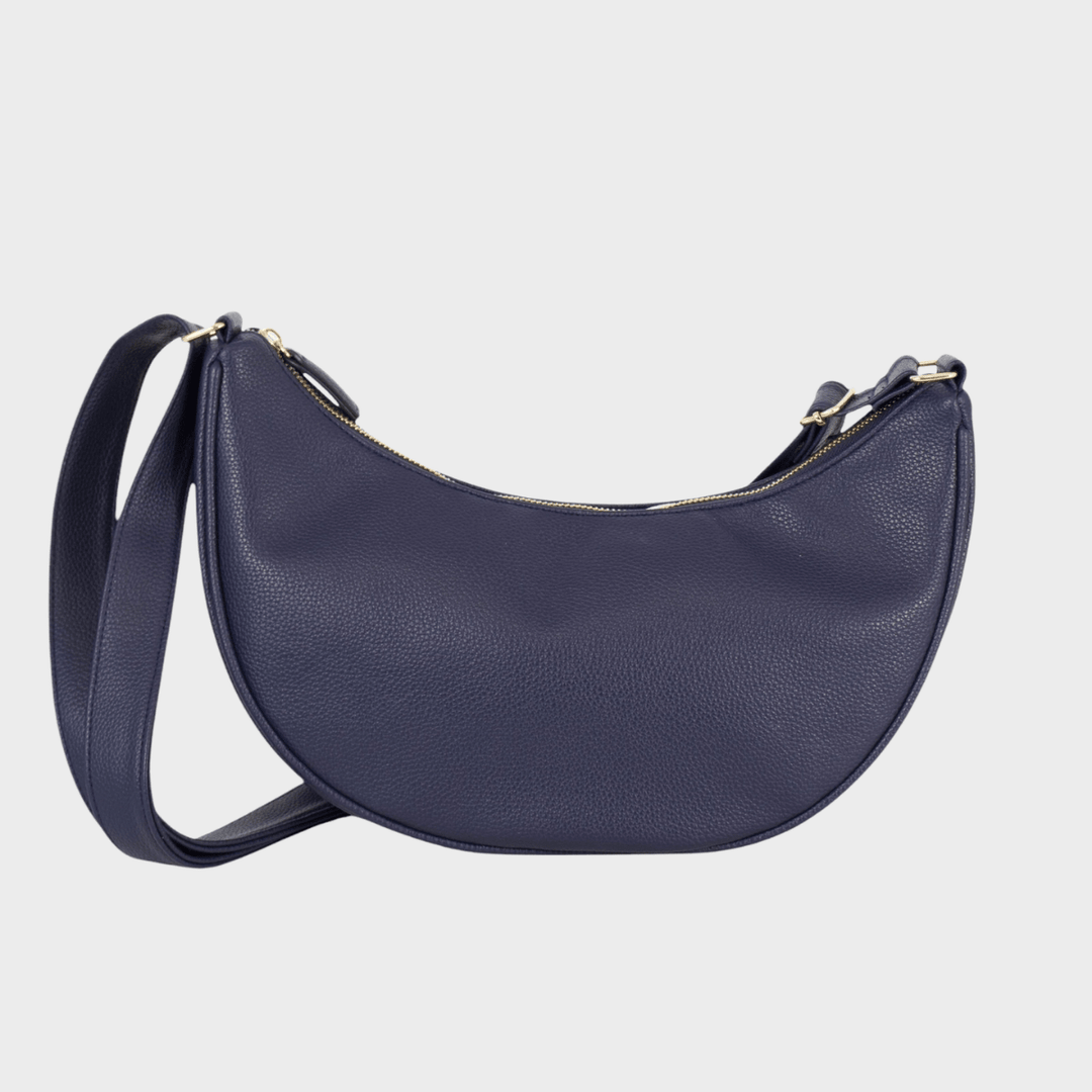 Ladies Half Moon Bag Navy from You Know Who's