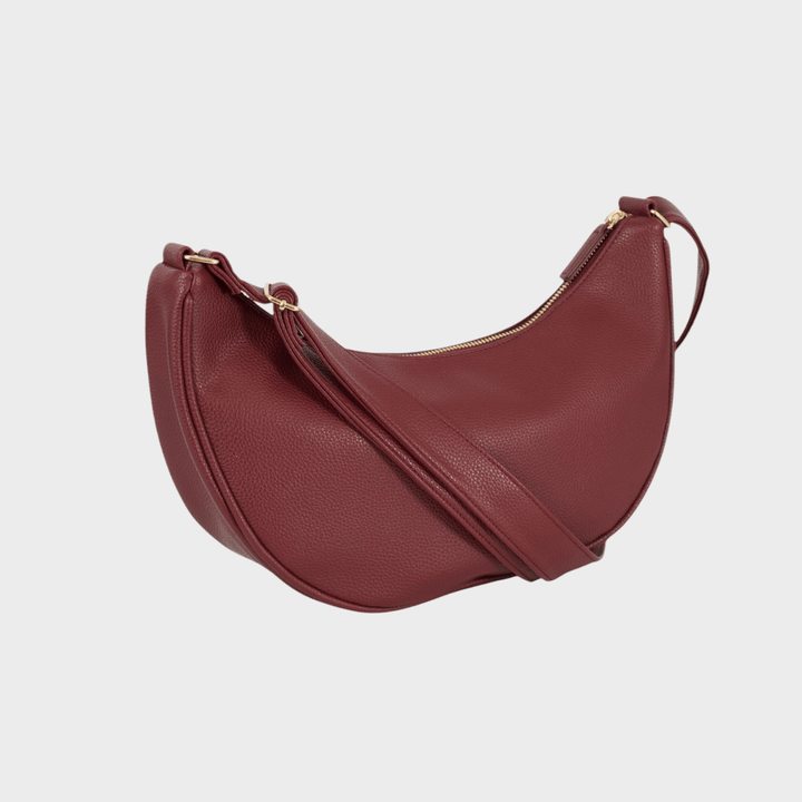 Ladies Half Moon Bag Wine from You Know Who's