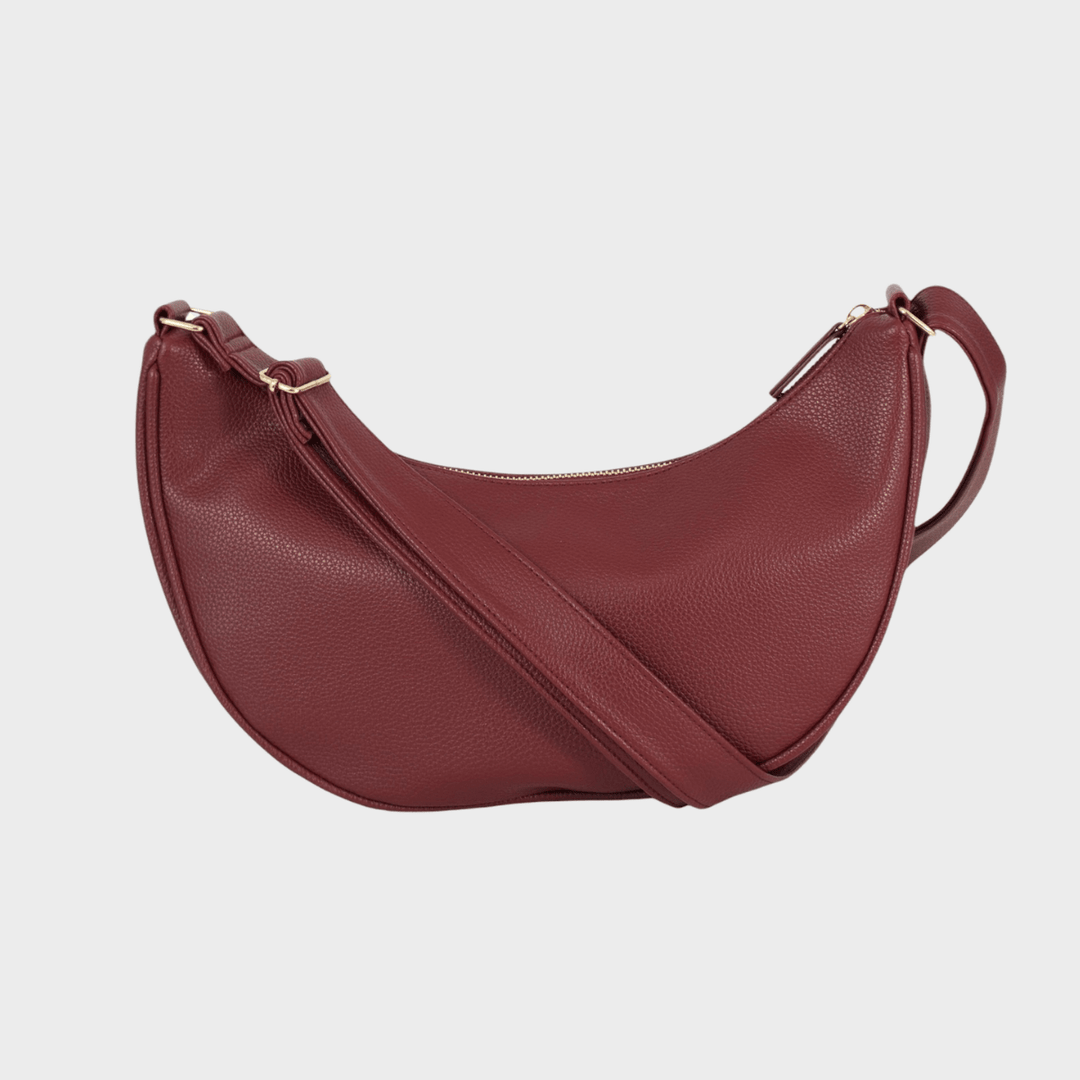 Ladies Half Moon Bag Wine from You Know Who's