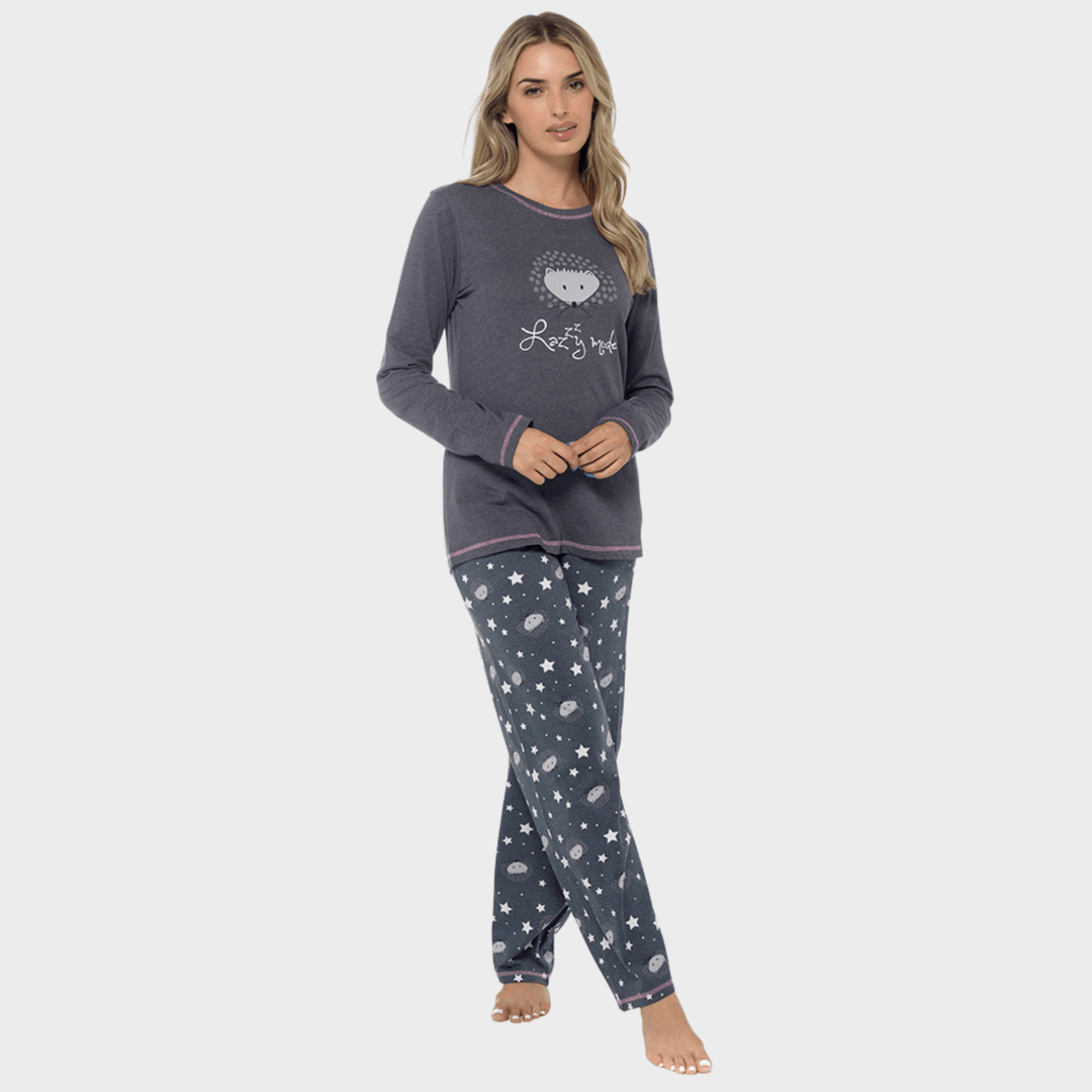 Ladies Hedgehog Print Pj from You Know Who's
