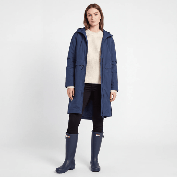 Ladies Hooded Longline Raincoat from You Know Who's