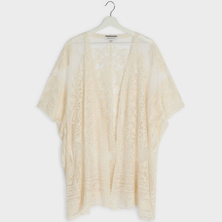 Ladies Ivory Kimono Cover Up from You Know Who's