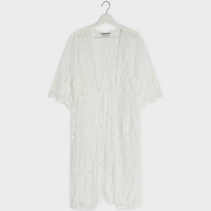 Ladies Ivory Kimono Cover Up from You Know Who's