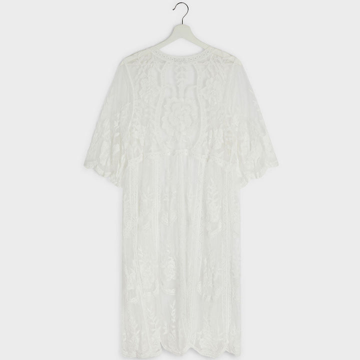Ladies Ivory Kimono Cover Up from You Know Who's