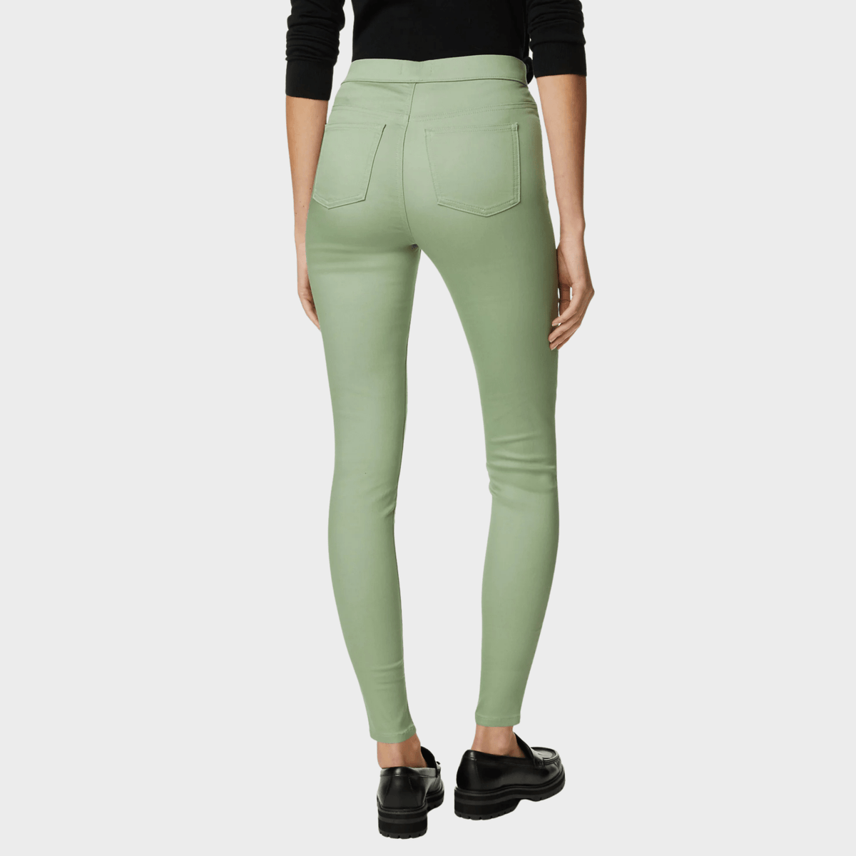 Ladies Jade Pull On High Waisted Jegging from You Know Who's