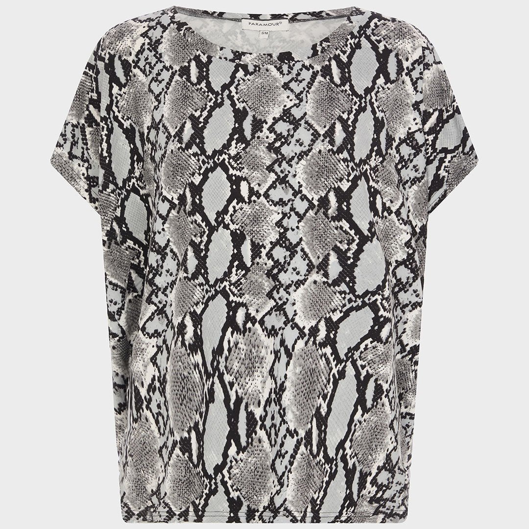 Ladies Jungle Print Oversized Top from You Know Who's