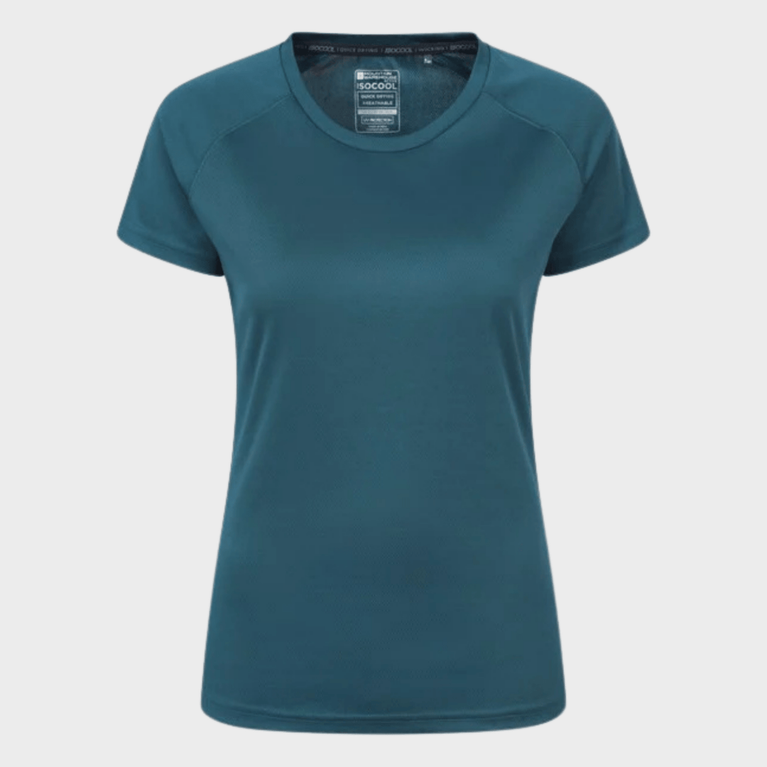 Ladies Khaki Quick Drying T-Shirt from You Know Who's