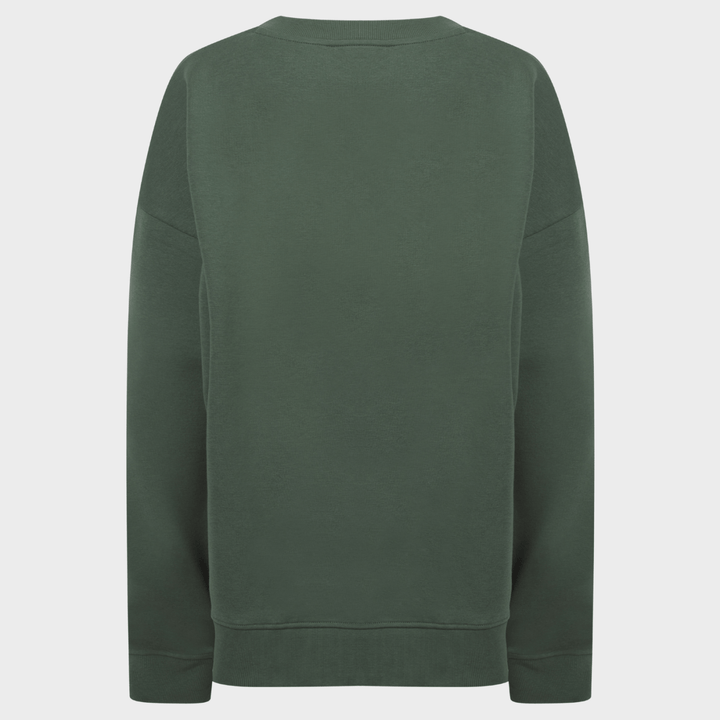 Ladies Khaki Stud Neckline Sweater from You Know Who's