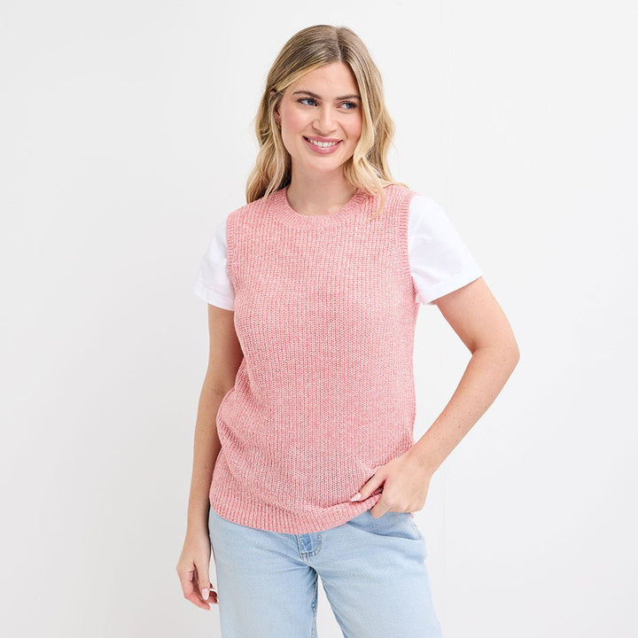 Ladies Knitted Vest from You Know Who's