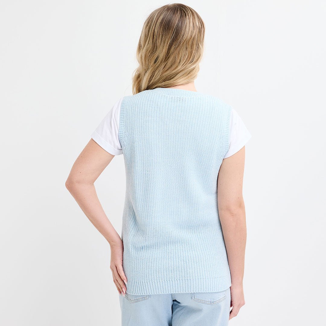 Ladies Knitted Vest from You Know Who's