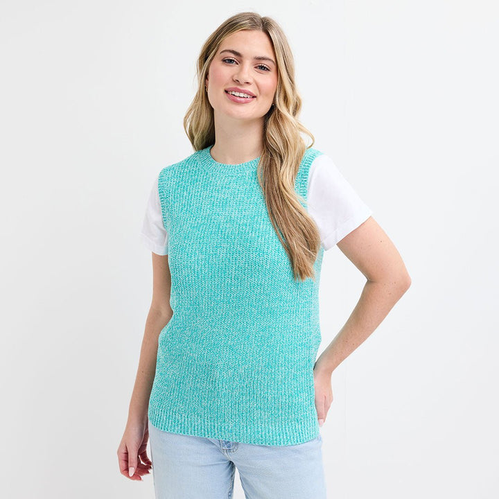 Ladies Knitted Vest from You Know Who's