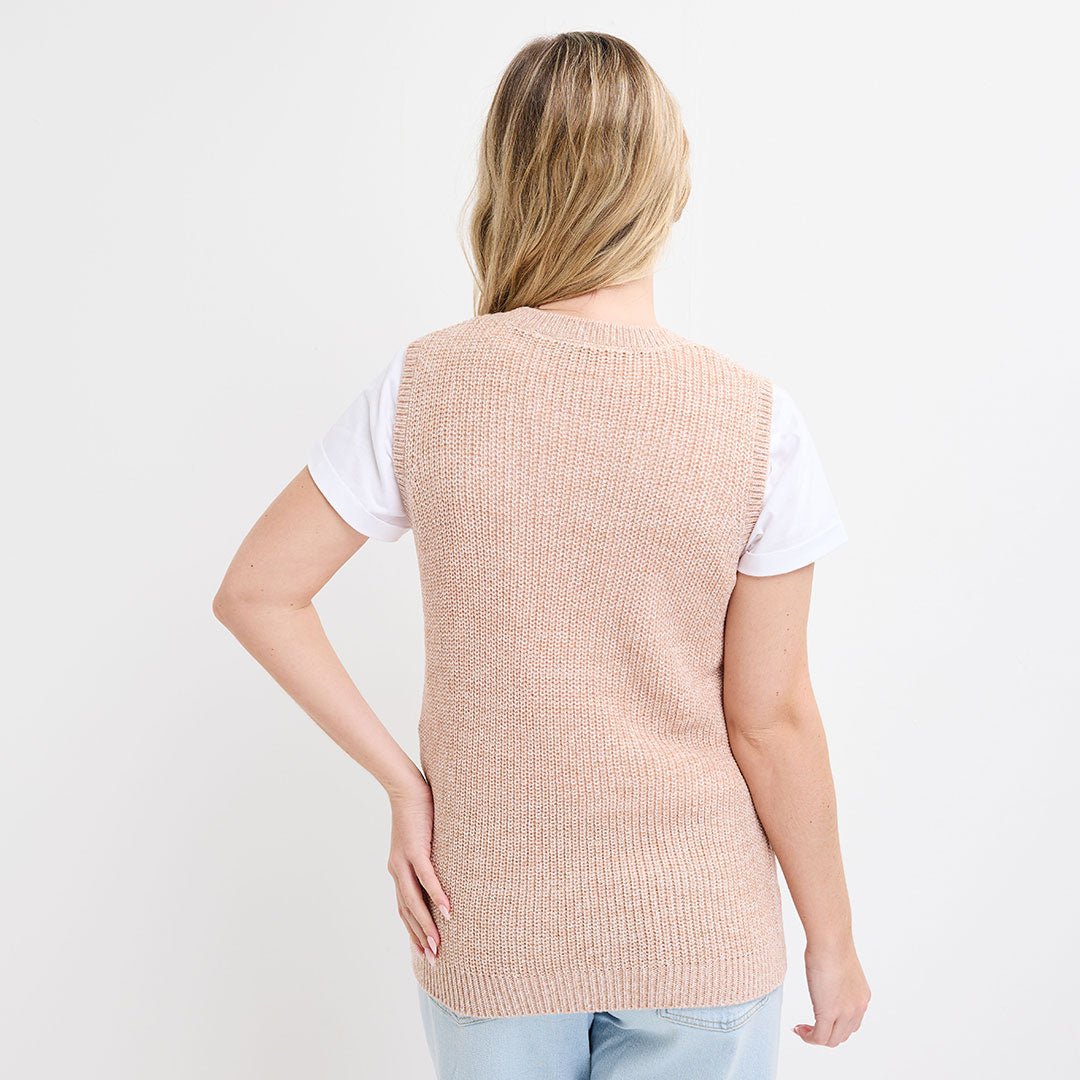 Ladies Knitted Vest from You Know Who's
