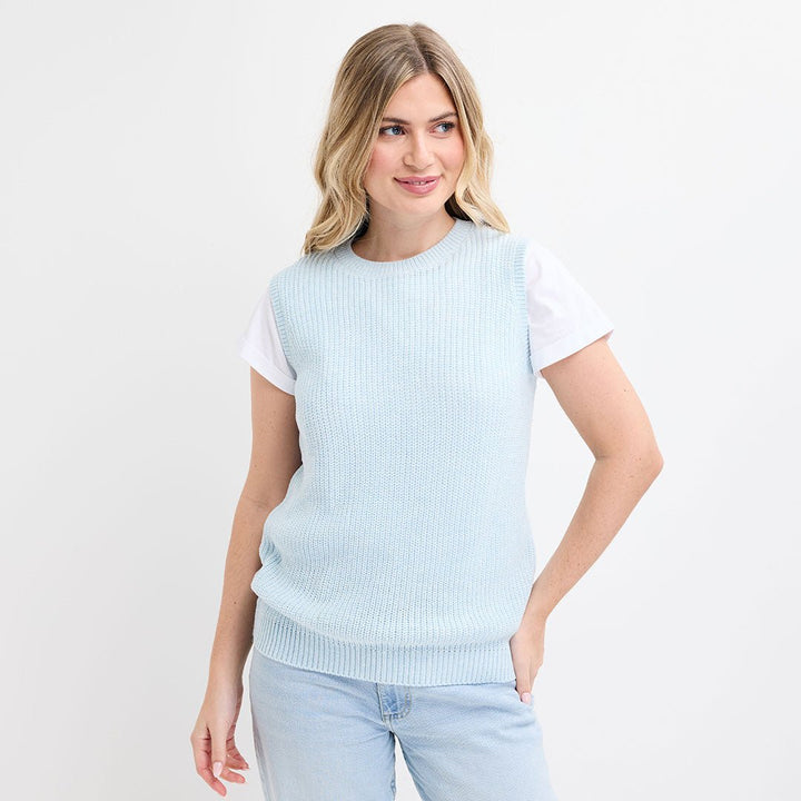 Ladies Knitted Vest from You Know Who's