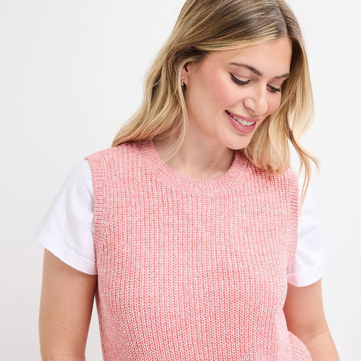 Ladies Knitted Vest from You Know Who's