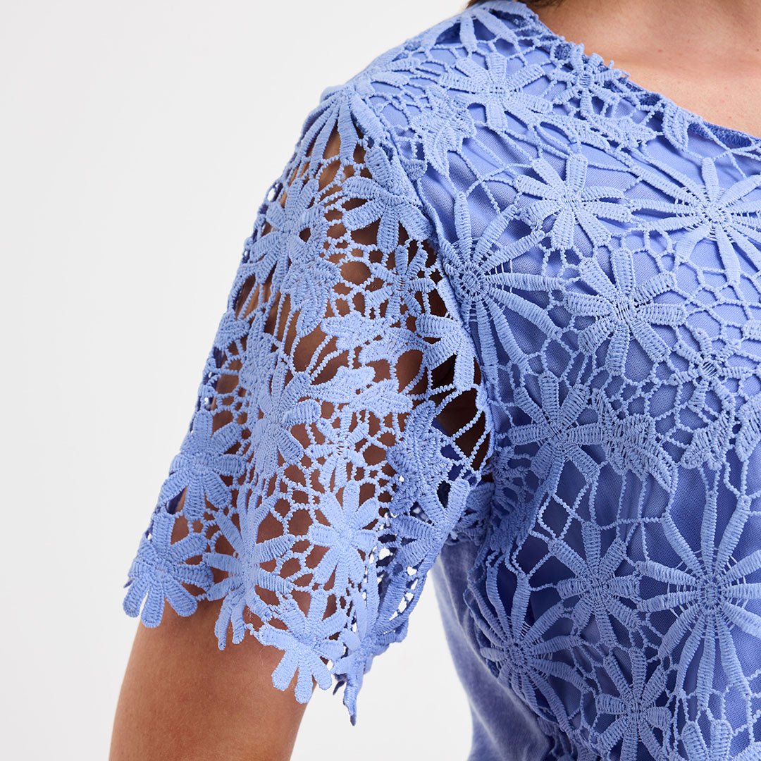 Ladies Lace Front Top from You Know Who's