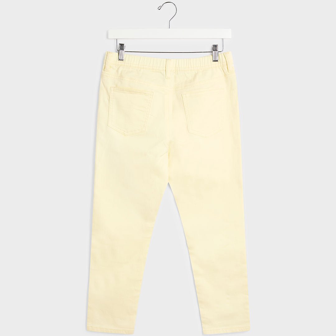 Ladies Lemon Crop Jegging from You Know Who's
