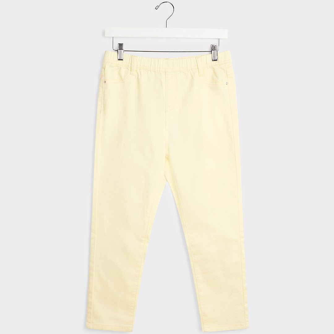 Ladies Lemon Crop Jegging from You Know Who's