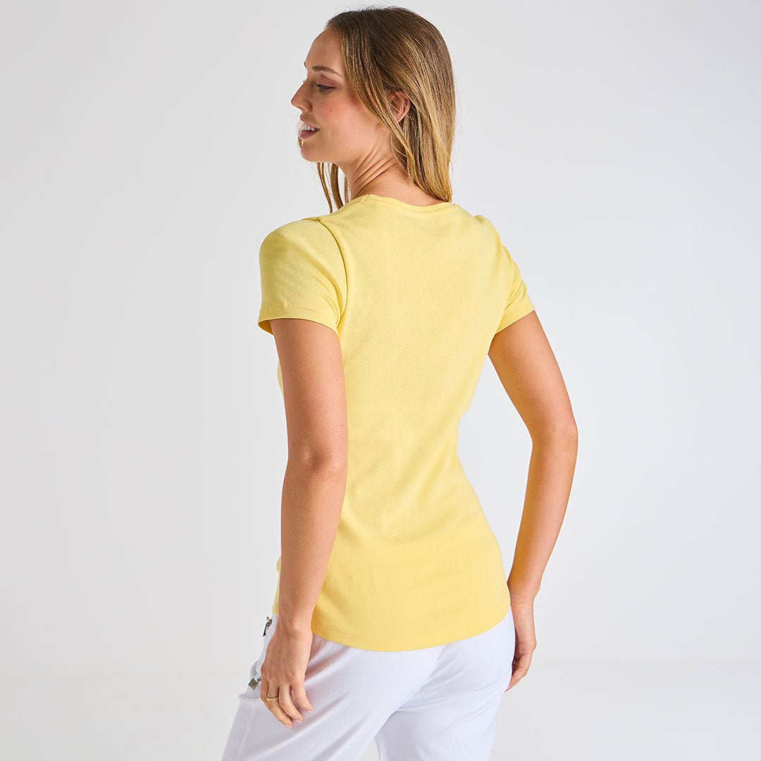 Ladies Lemon Drop Crew Neck T-Shirt from You Know Who's