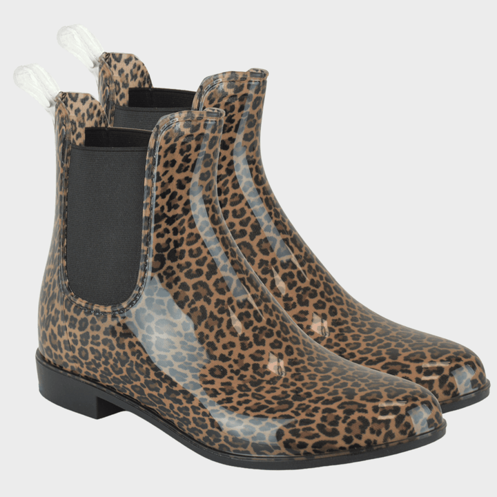 Ladies Leopard Print Wellies from You Know Who's