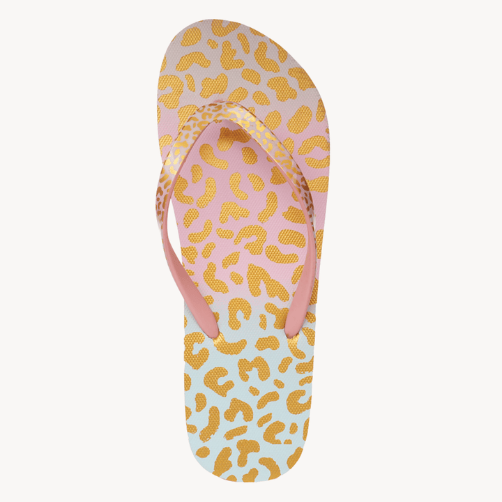Ladies Leopard Printed Flip Flops from You Know Who's