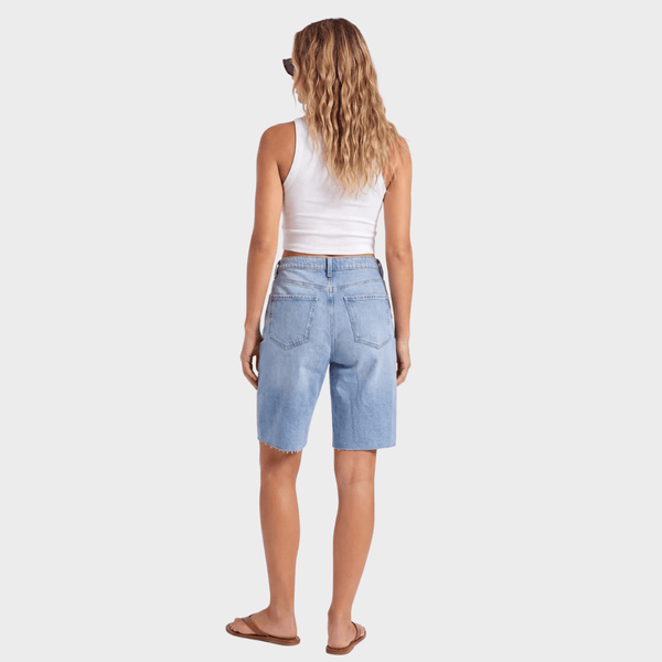 Ladies Light Indigo Bermuda Denim Short from You Know Who's