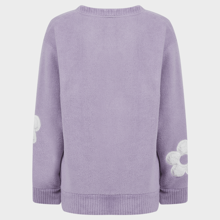 Ladies Lilac Flower Loungewear Set from You Know Who's