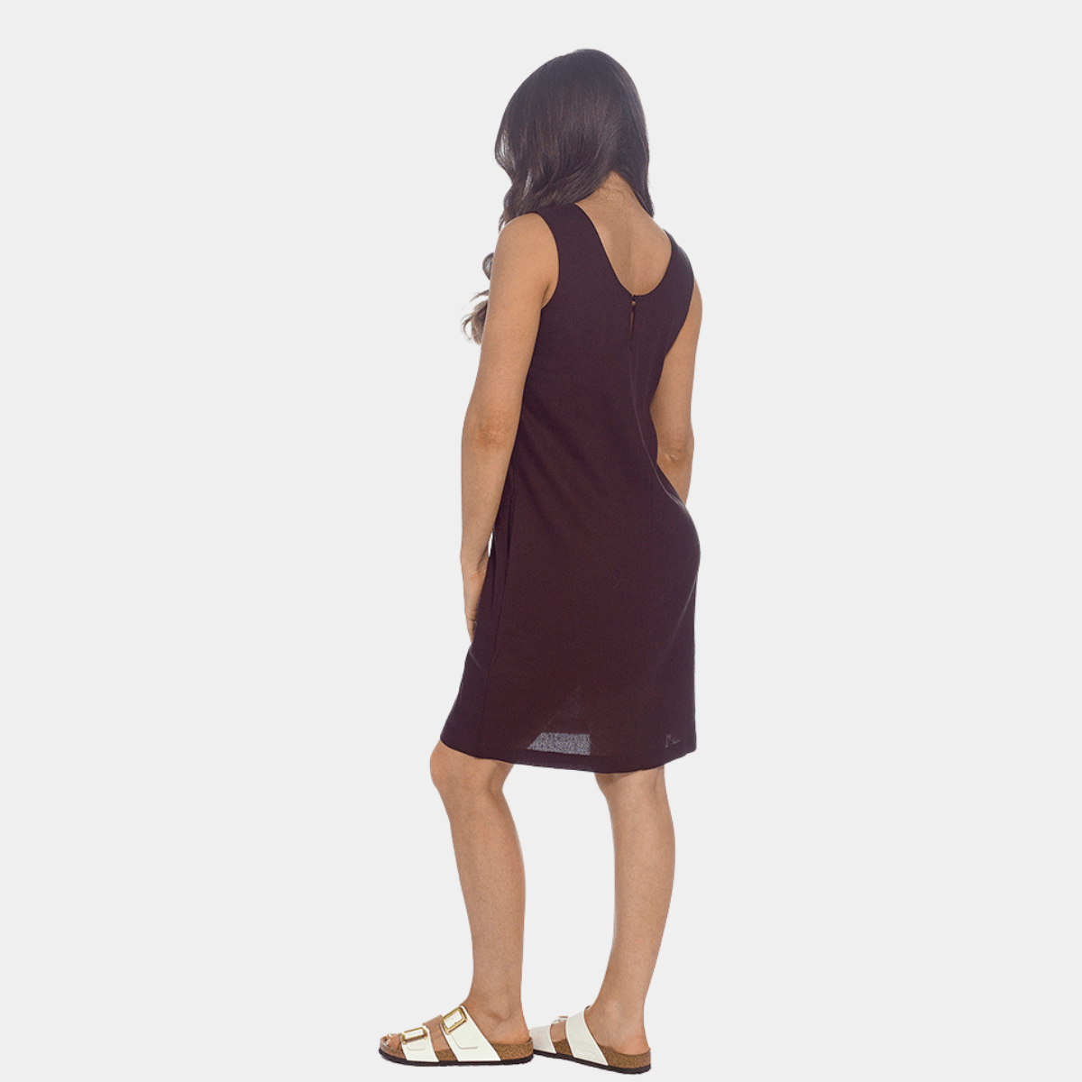 Ladies Linen Blend Sleeveless Dress from You Know Who's