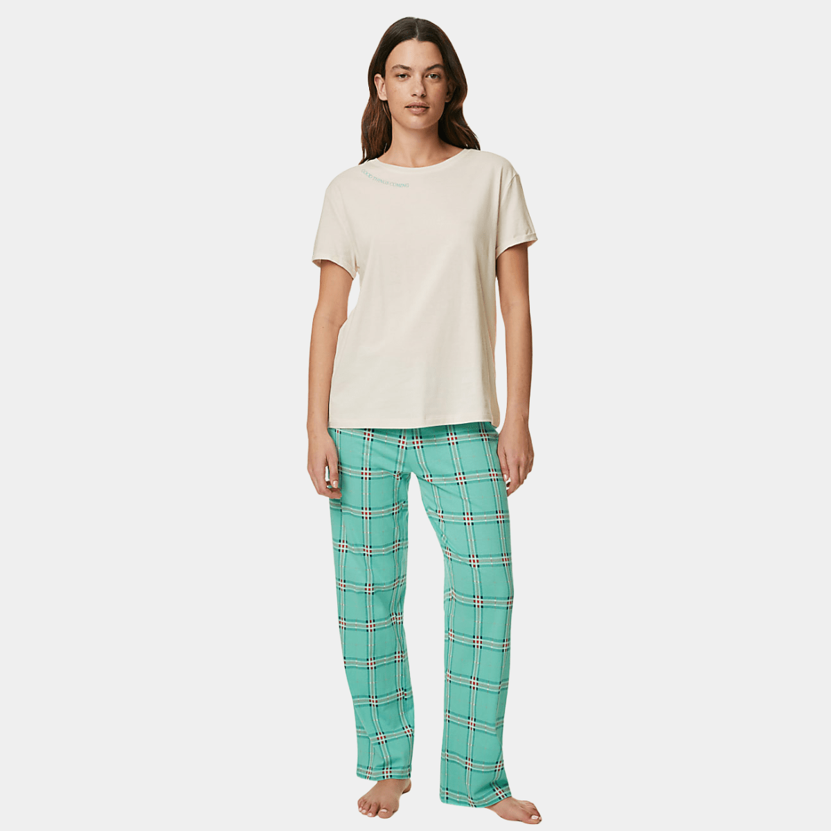 Ladies Long Sleeve Pj Set from You Know Who's