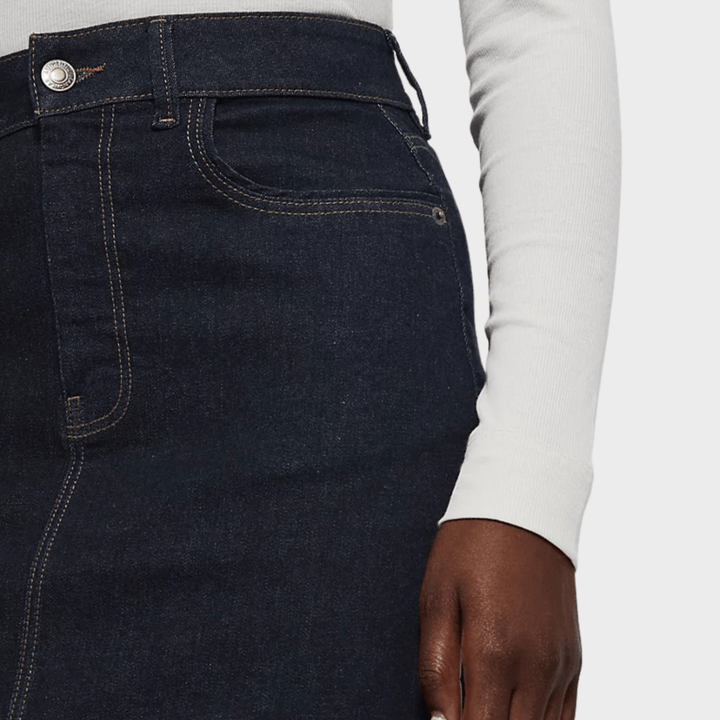 Ladies Longline Denim Skirt from You Know Who's