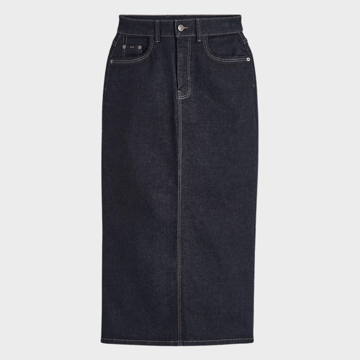 Ladies Longline Denim Skirt from You Know Who's