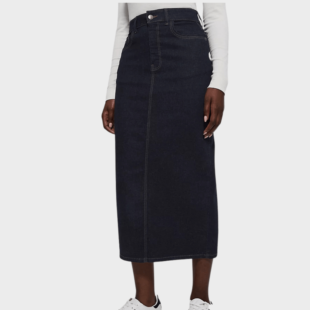 Ladies Longline Denim Skirt from You Know Who's
