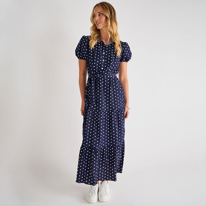 Ladies Longline Spotted Dress from You Know Who's