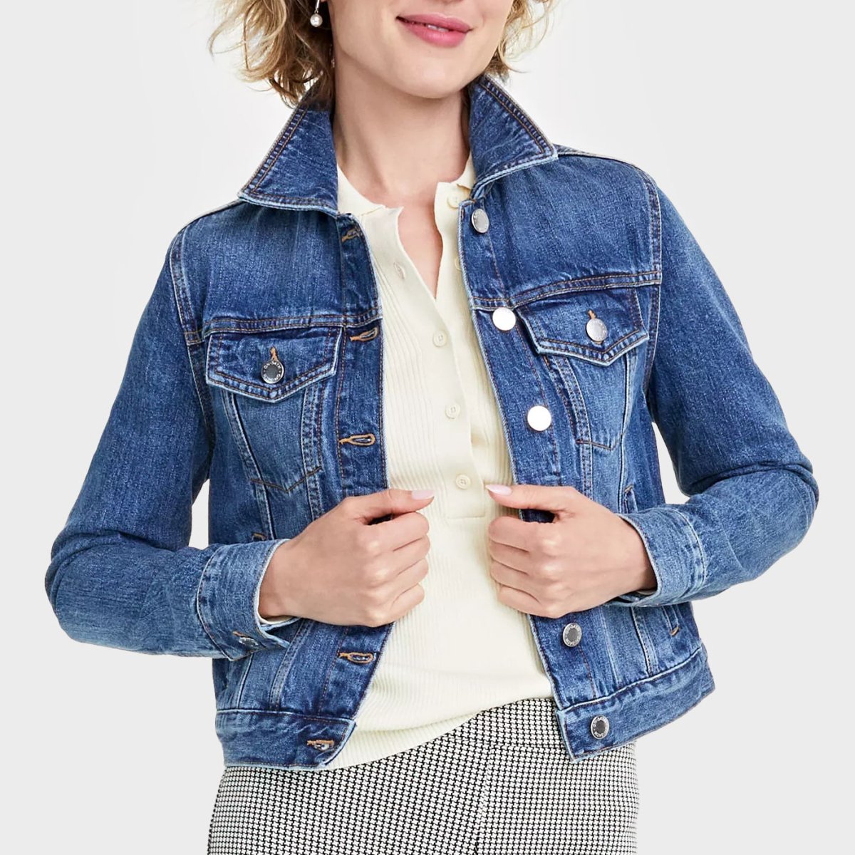 Ladies Denim Jacket You Know Who s