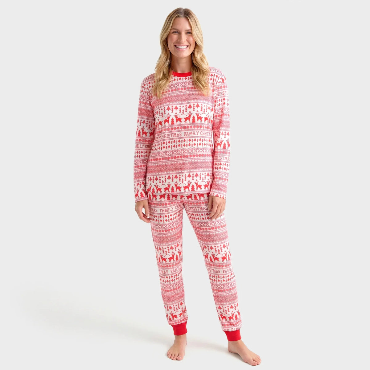Ladies Matching Family Christmas Pyjamas from You Know Who's