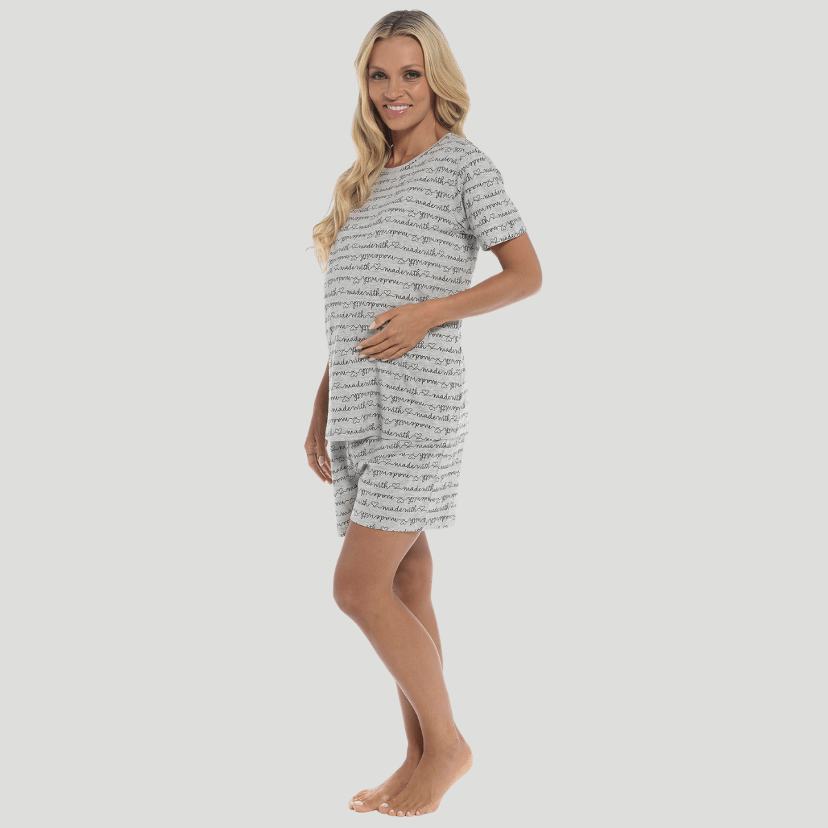 Ladies Maternity Jersey Pj Set from You Know Who's