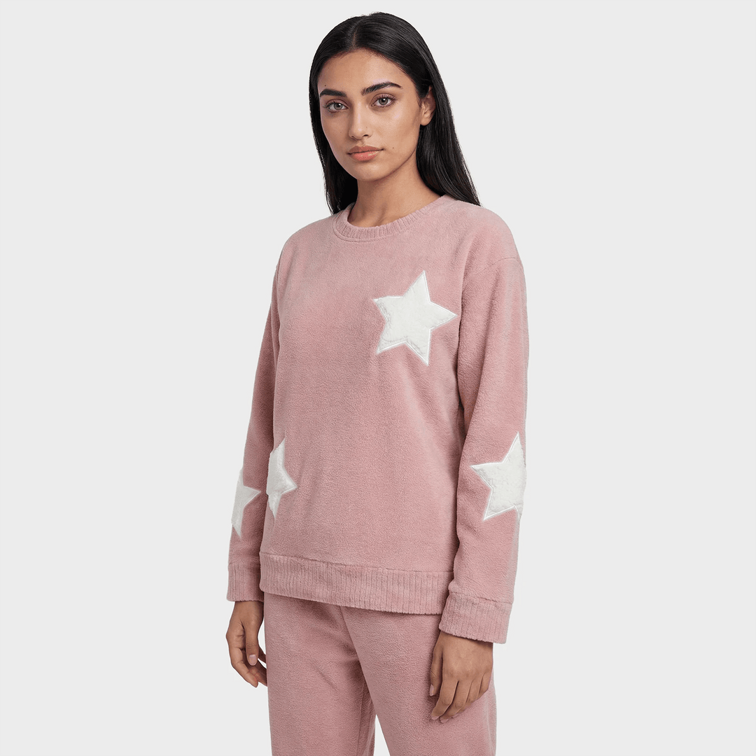 Ladies Mauve Star Lounge Set from You Know Who's