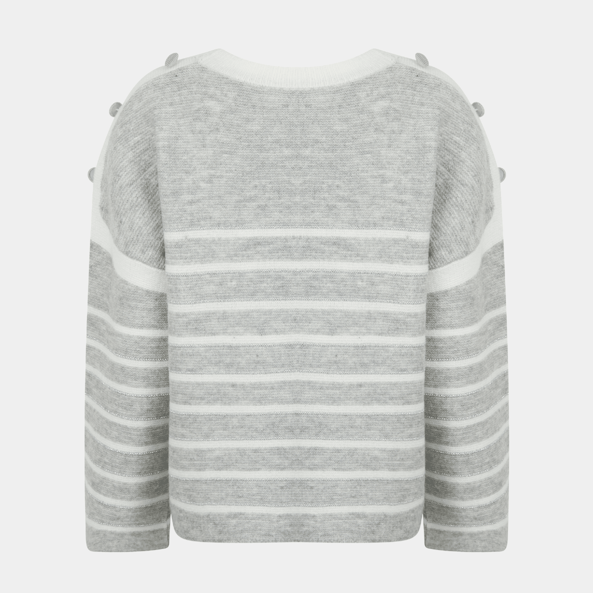 Ladies Metallic Stripe Jumper from You Know Who's