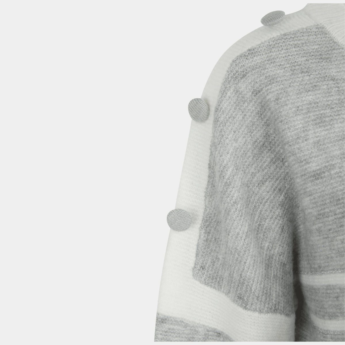 Ladies Metallic Stripe Jumper from You Know Who's