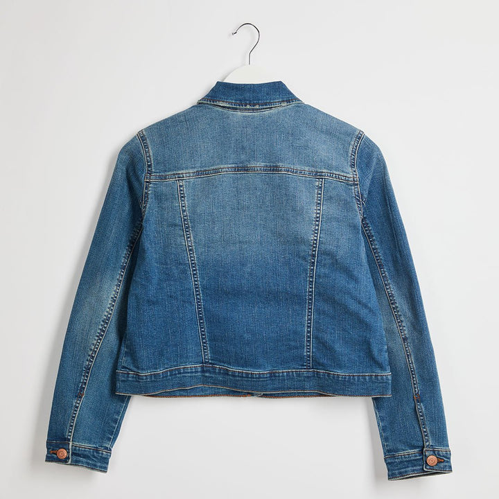 Ladies Midwash Denim Jacket from You Know Who's