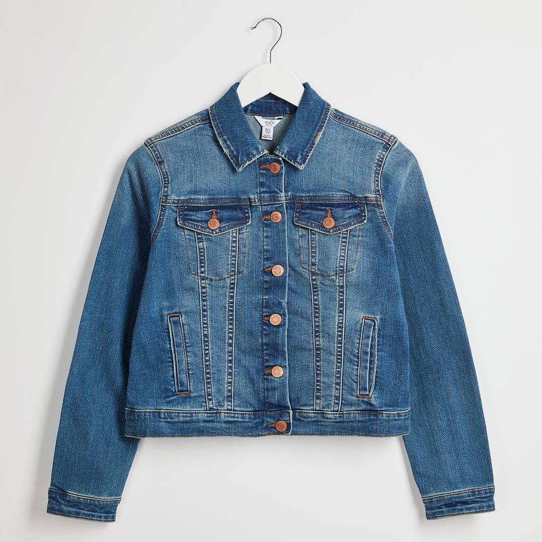 Ladies Midwash Denim Jacket from You Know Who's