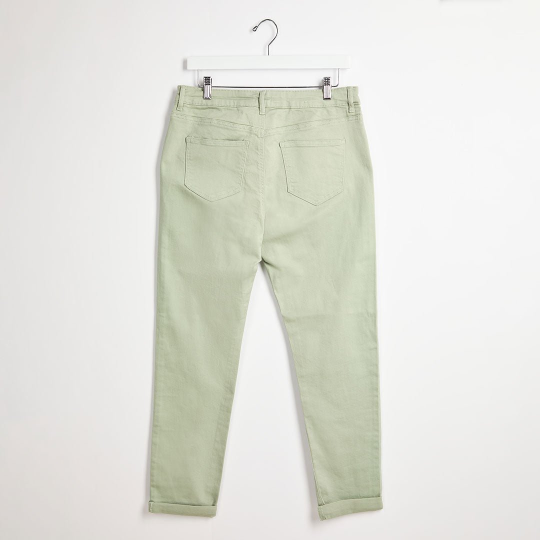 Ladies Mint Boyfriend Jeans from You Know Who's