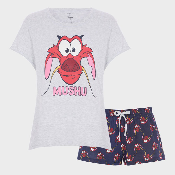 Ladies Mushu Disney Pjs from You Know Who's