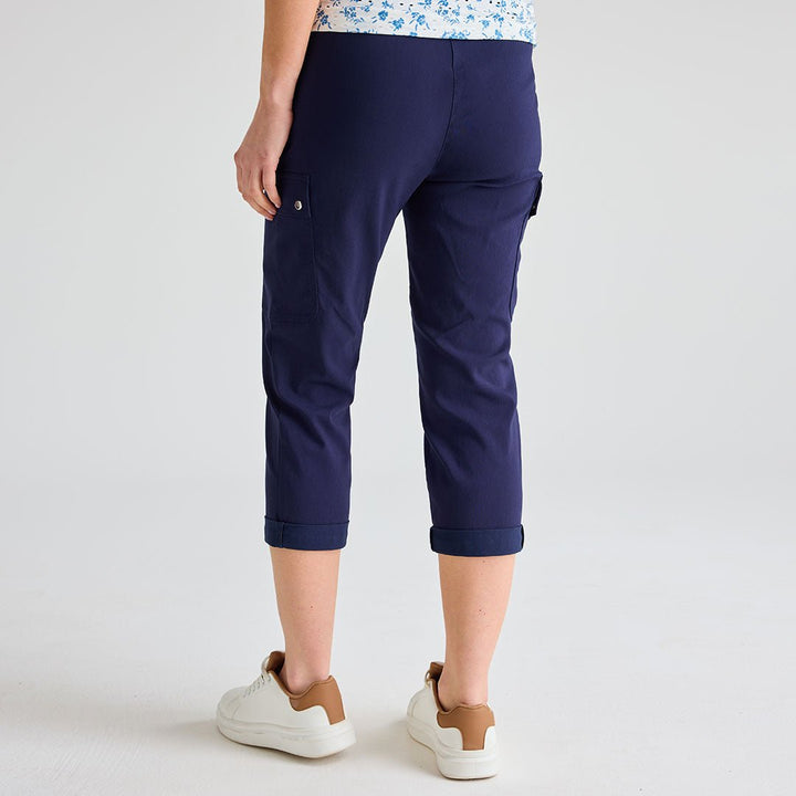 Ladies Navy 3/4 Combat Trouser from You Know Who's